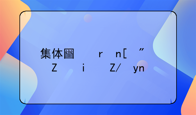 集体土地盖房子是违建吗