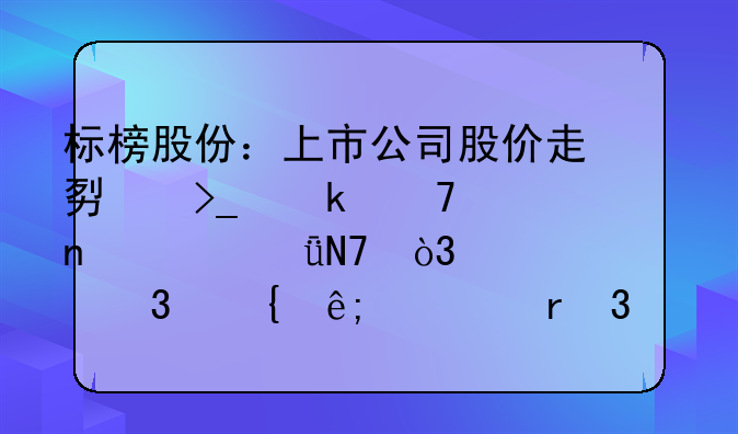 标榜股份：上市公司股价走势受多重因素影响，涨跌属于市场行为