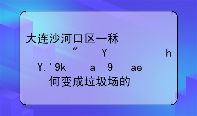 大连沙河口区一租客退房后，房东家里是如何变成垃圾场的？